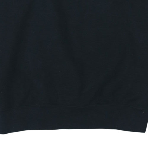Mens UK Size L Nike Black Pullover Sweatshirt