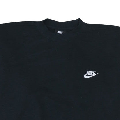 Mens UK Size L Nike Black Pullover Sweatshirt