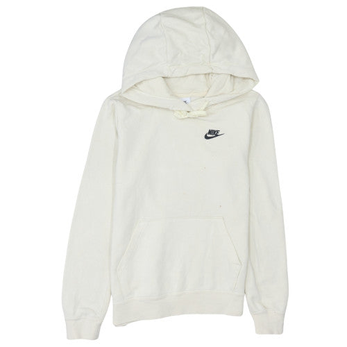 Mens UK Size XS Nike Ivory Pullover Hoodie