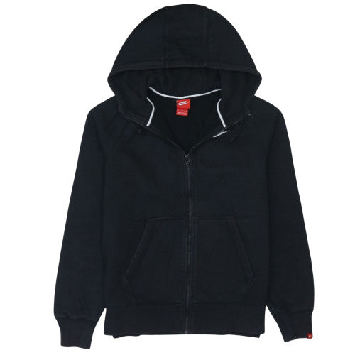 Mens UK Size M Nike Black Full Zip Hoodie