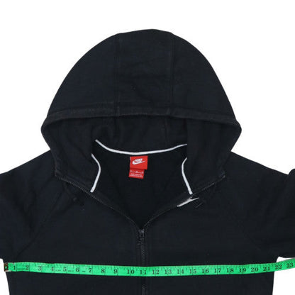 Mens UK Size M Nike Black Full Zip Hoodie
