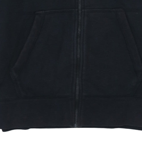Mens UK Size M Nike Black Full Zip Hoodie