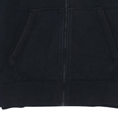 Mens UK Size M Nike Black Full Zip Hoodie