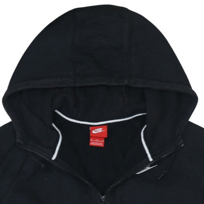 Mens UK Size M Nike Black Full Zip Hoodie
