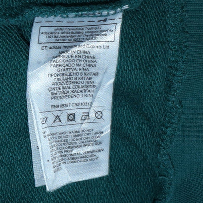 Womens UK Size L adidas Green Pullover Sweatshirt