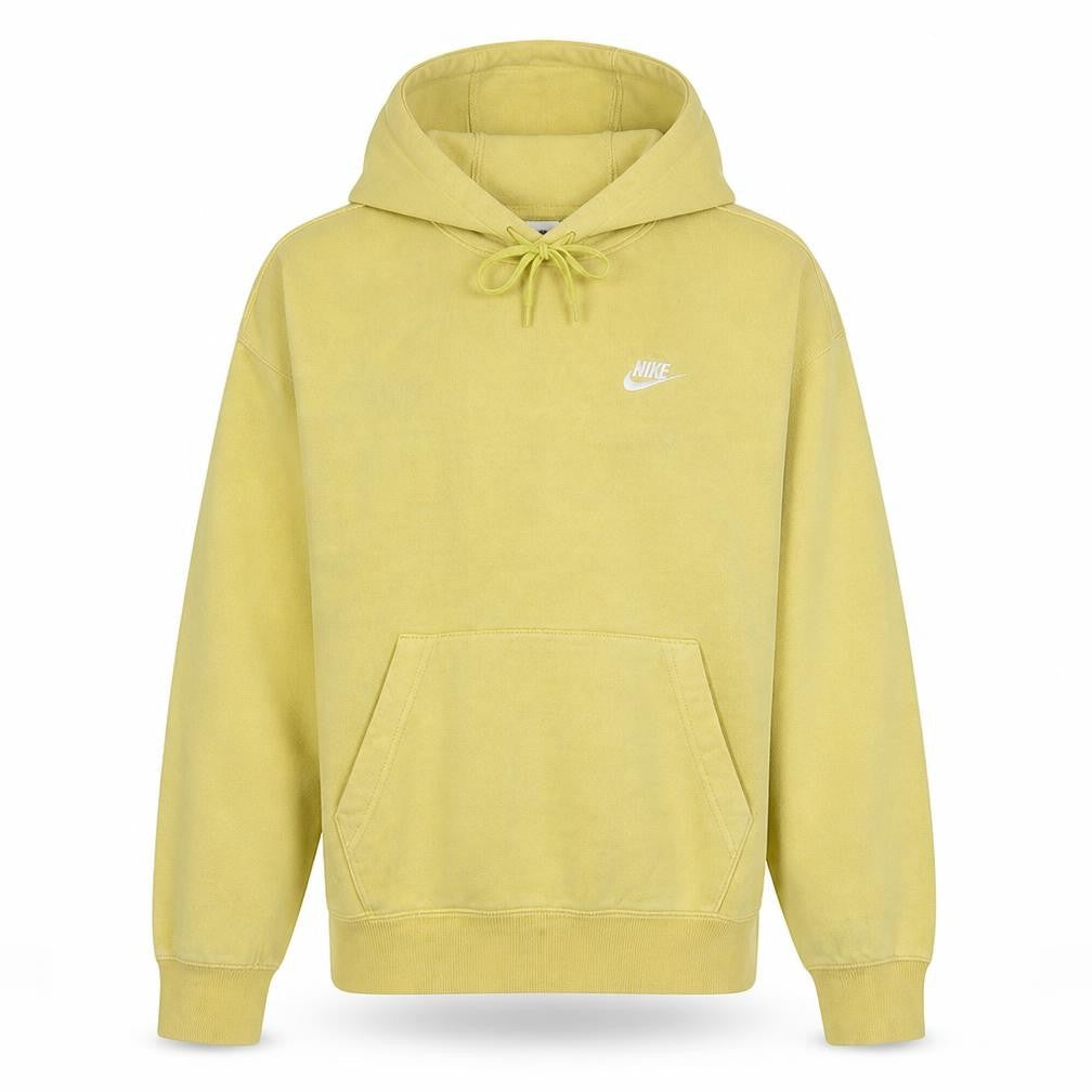 Mens UK Size XS Nike Yellow Pullover Hoodie