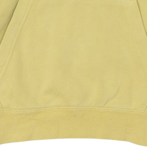 Mens UK Size XS Nike Yellow Pullover Hoodie