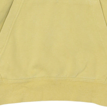 Mens UK Size XS Nike Yellow Pullover Hoodie