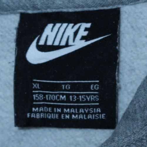 Teens UK Size XL Nike Grey Pullover Hoodie