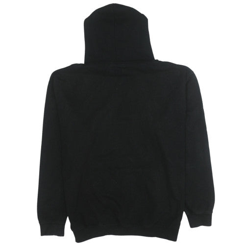 Mens UK Size XL Just Hoods Black Pullover Hoodie
