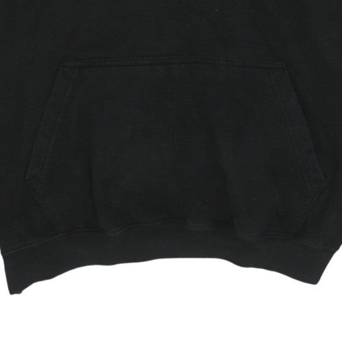 Mens UK Size XL Just Hoods Black Pullover Hoodie