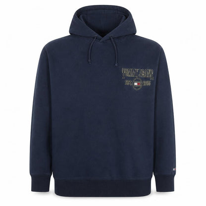 Mens UK Size XL Tommy Jeans Blue Pullover Hoodie