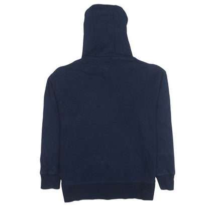 Mens UK Size XL Tommy Jeans Blue Pullover Hoodie