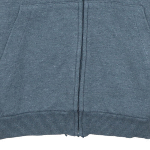 Mens UK Size S adidas Grey Full Zip Hoodie