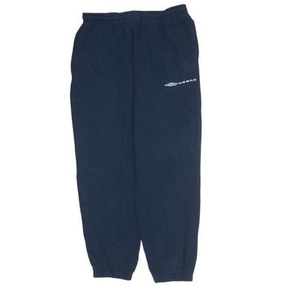Mens UK Size M Umbro Regular Fit Sweatpants Blue Trousers