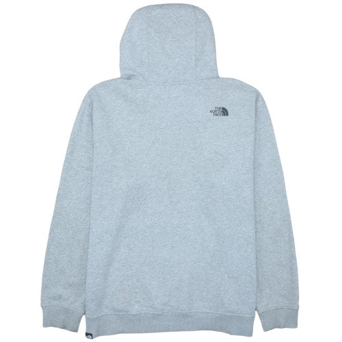 Mens UK Size 2XL The North Face Grey Pullover Hoodie
