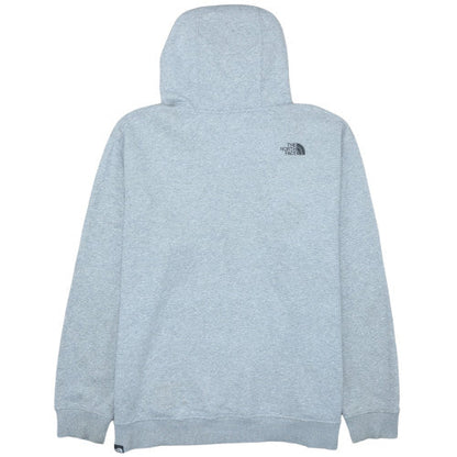 Mens UK Size 2XL The North Face Grey Pullover Hoodie