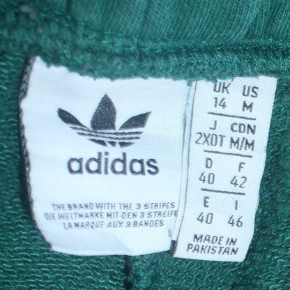 Womens UK Size 14 adidas Regular Fit Jogger Green Trousers