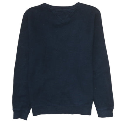 Mens UK Size L Tommy Hilfiger Blue Pullover Sweatshirt