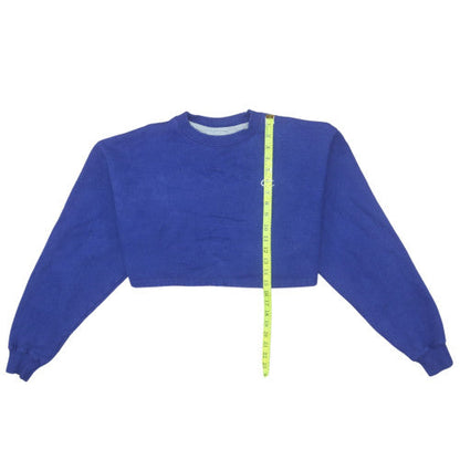 Womens UK Size L Champion Blue Pullover Sweatshirt