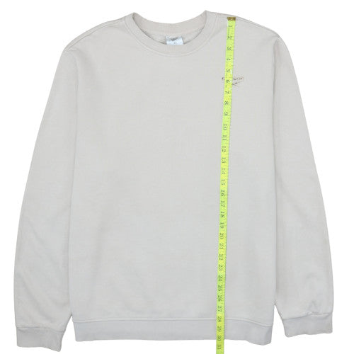 Mens UK Size XL Reebok Beige Pullover Sweatshirt