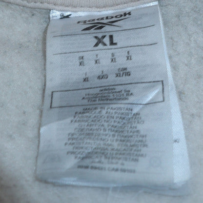 Mens UK Size XL Reebok Beige Pullover Sweatshirt