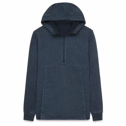 Mens UK Size S Under armour Blue 1/2 Zip Hoodie