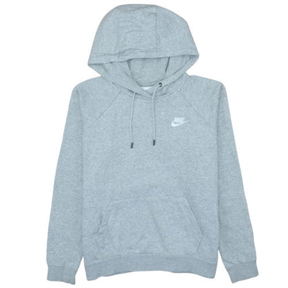 Womens UK Size M Nike Grey Pullover Hoodie