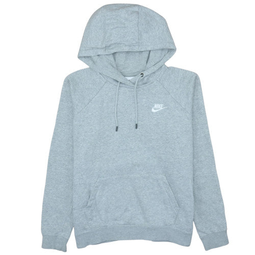 Womens UK Size M Nike Grey Pullover Hoodie