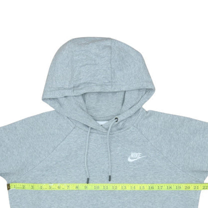 Womens UK Size M Nike Grey Pullover Hoodie