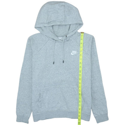 Womens UK Size M Nike Grey Pullover Hoodie