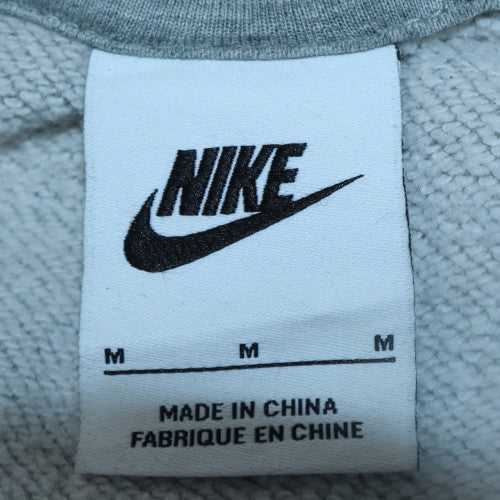 Womens UK Size M Nike Grey Pullover Hoodie