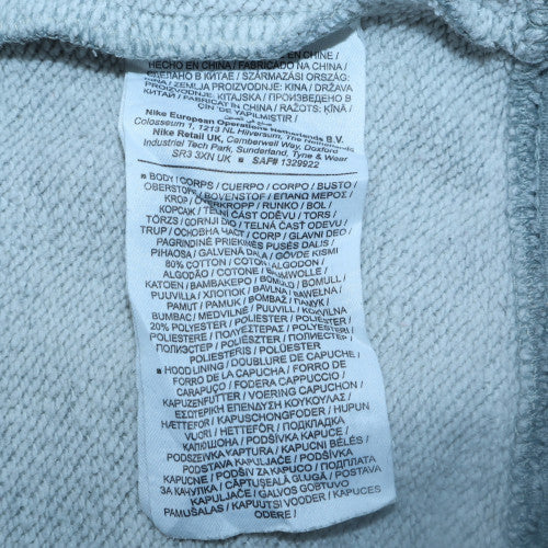 Womens UK Size M Nike Grey Pullover Hoodie
