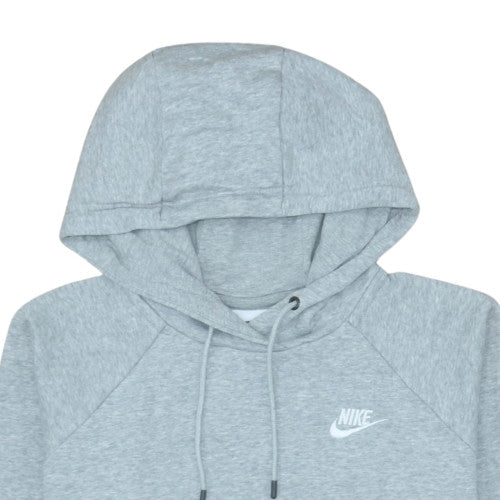 Womens UK Size M Nike Grey Pullover Hoodie