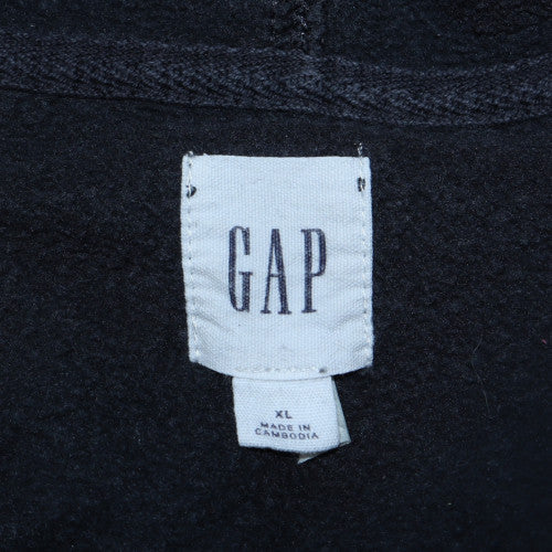 Gap Mens Blue Fleece Pullover Hoodie XL Regular Fit