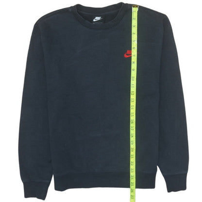 Mens UK Size S Nike Black Pullover Sweatshirt
