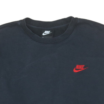 Mens UK Size S Nike Black Pullover Sweatshirt