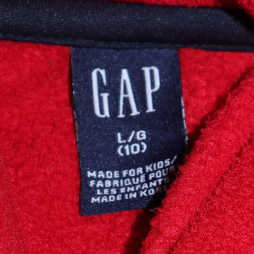 Boys UK Size 10 Years Gap Red Pullover Hoodie