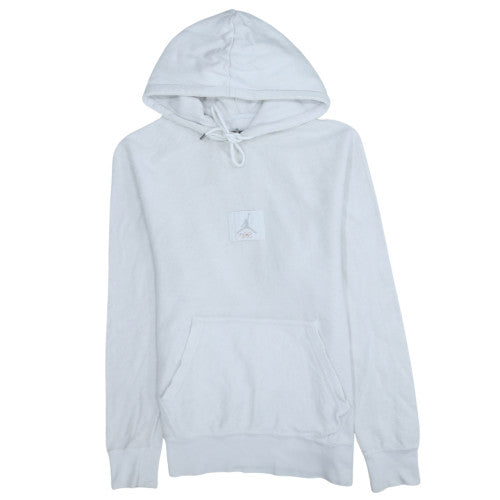 Mens UK Size S Nike White Pullover Hoodie