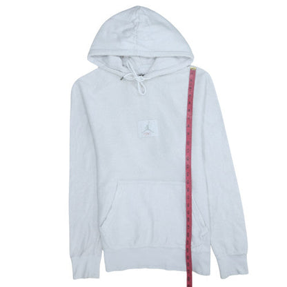 Mens UK Size S Nike White Pullover Hoodie