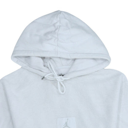 Mens UK Size S Nike White Pullover Hoodie