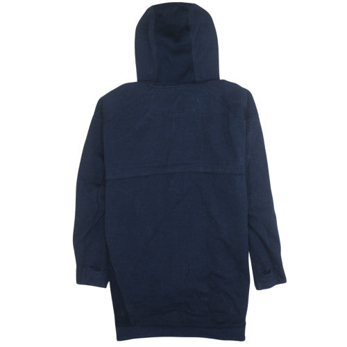 Mens UK Size M Nike Blue Full Zip Hoodie