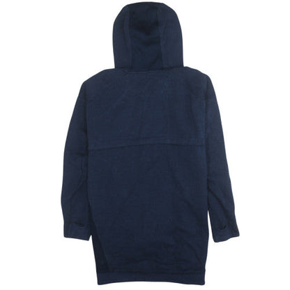 Mens UK Size M Nike Blue Full Zip Hoodie