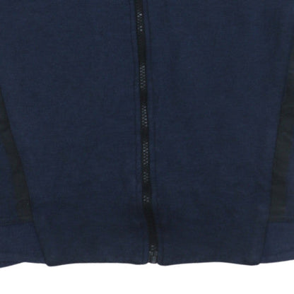 Mens UK Size M Nike Blue Full Zip Hoodie