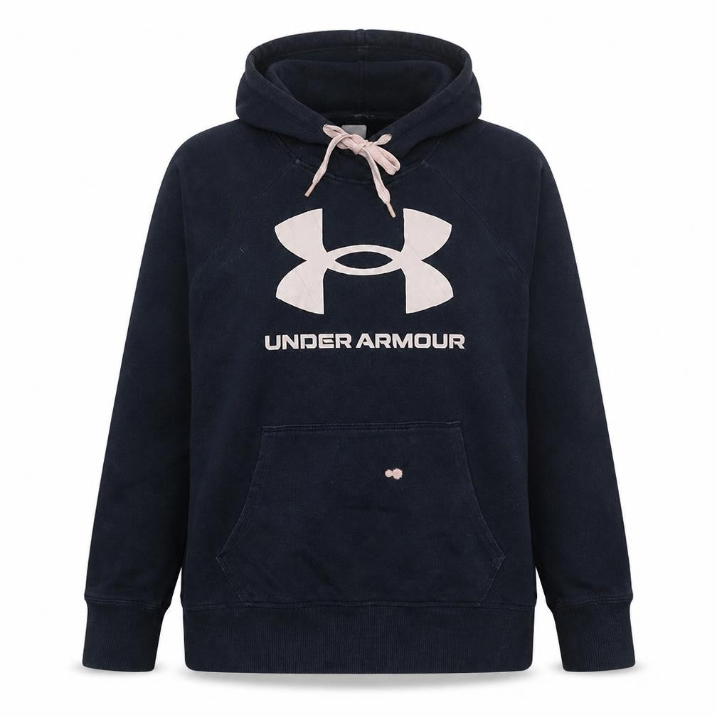 Womens UK Size L Under armour Blue Pullover Hoodie