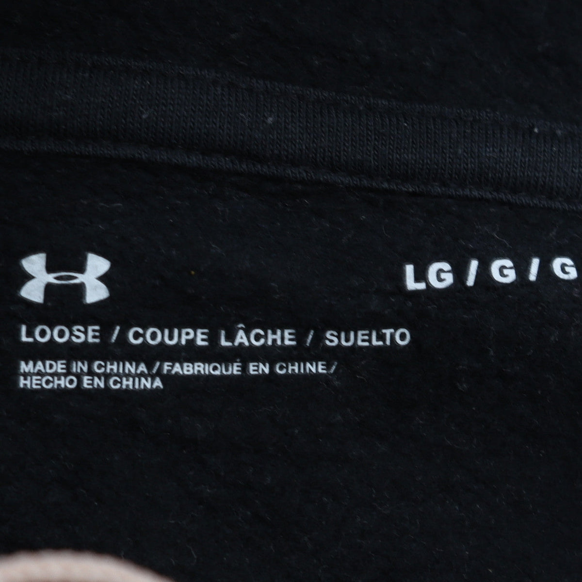 Womens UK Size L Under armour Blue Pullover Hoodie