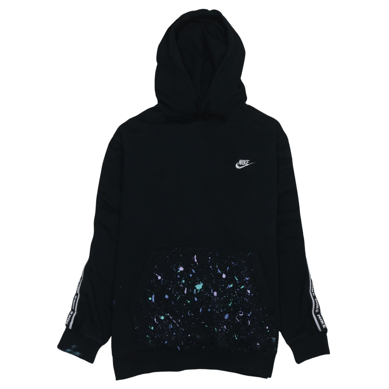 Mens UK Size L Nike Black Pullover Hoodie