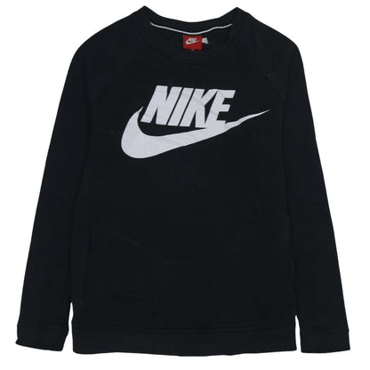 Mens UK Size S Nike Black Pullover Sweatshirt