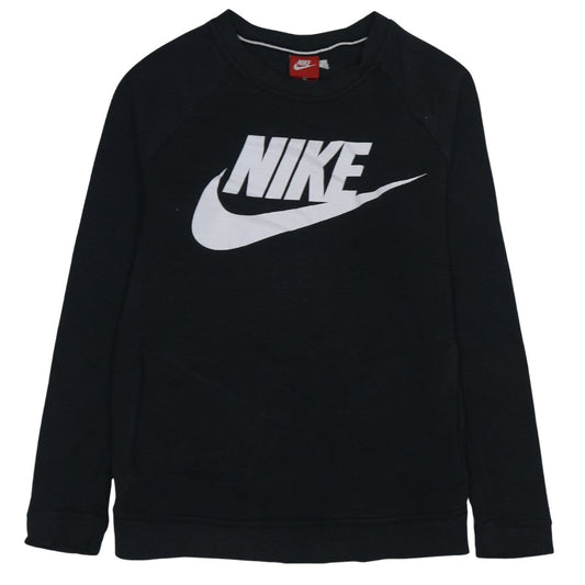 Mens UK Size S Nike Black Pullover Sweatshirt