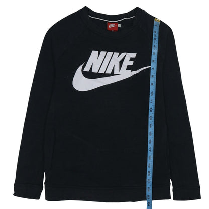 Mens UK Size S Nike Black Pullover Sweatshirt